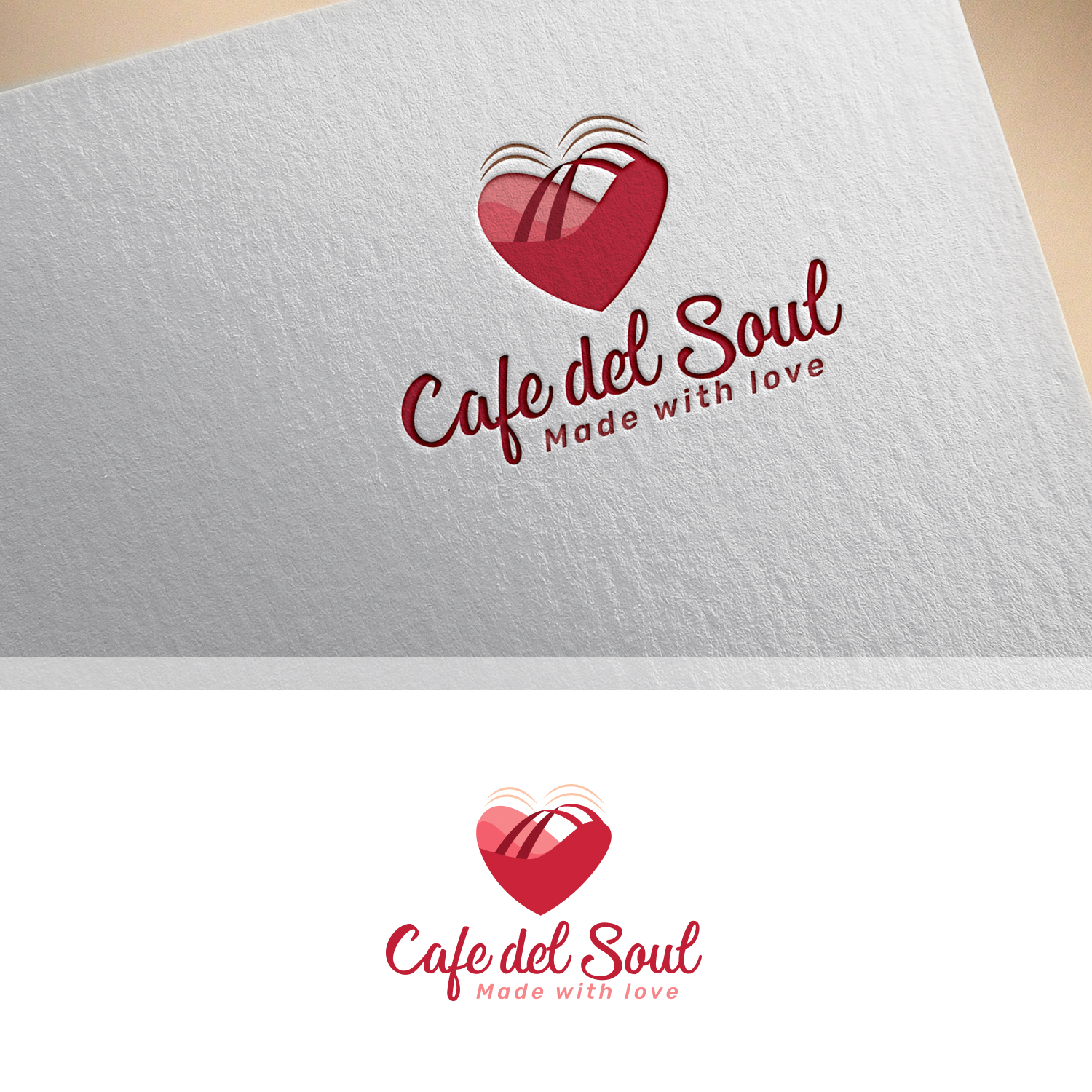 Logo Design by Maxo-Biz for Cafe del Soul | Design #22179258