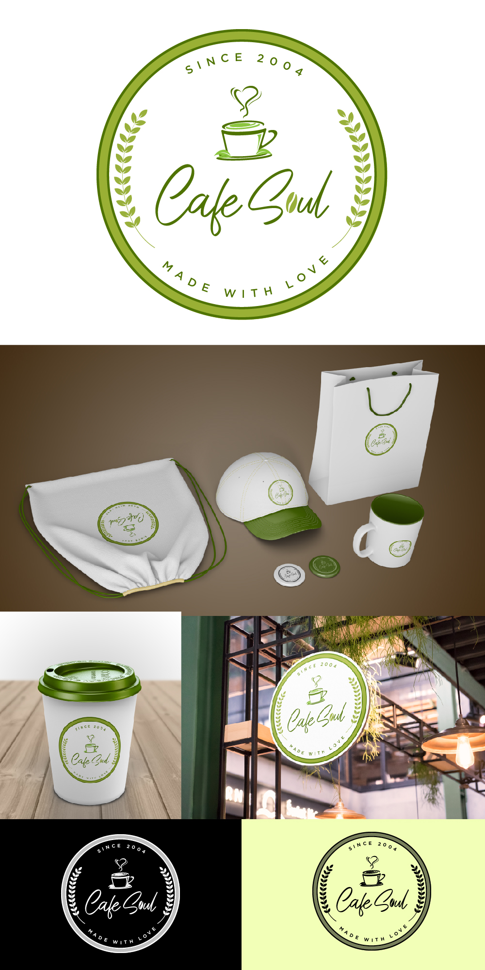 Logo Design by g.amelvin213 for Cafe del Soul | Design #22177006