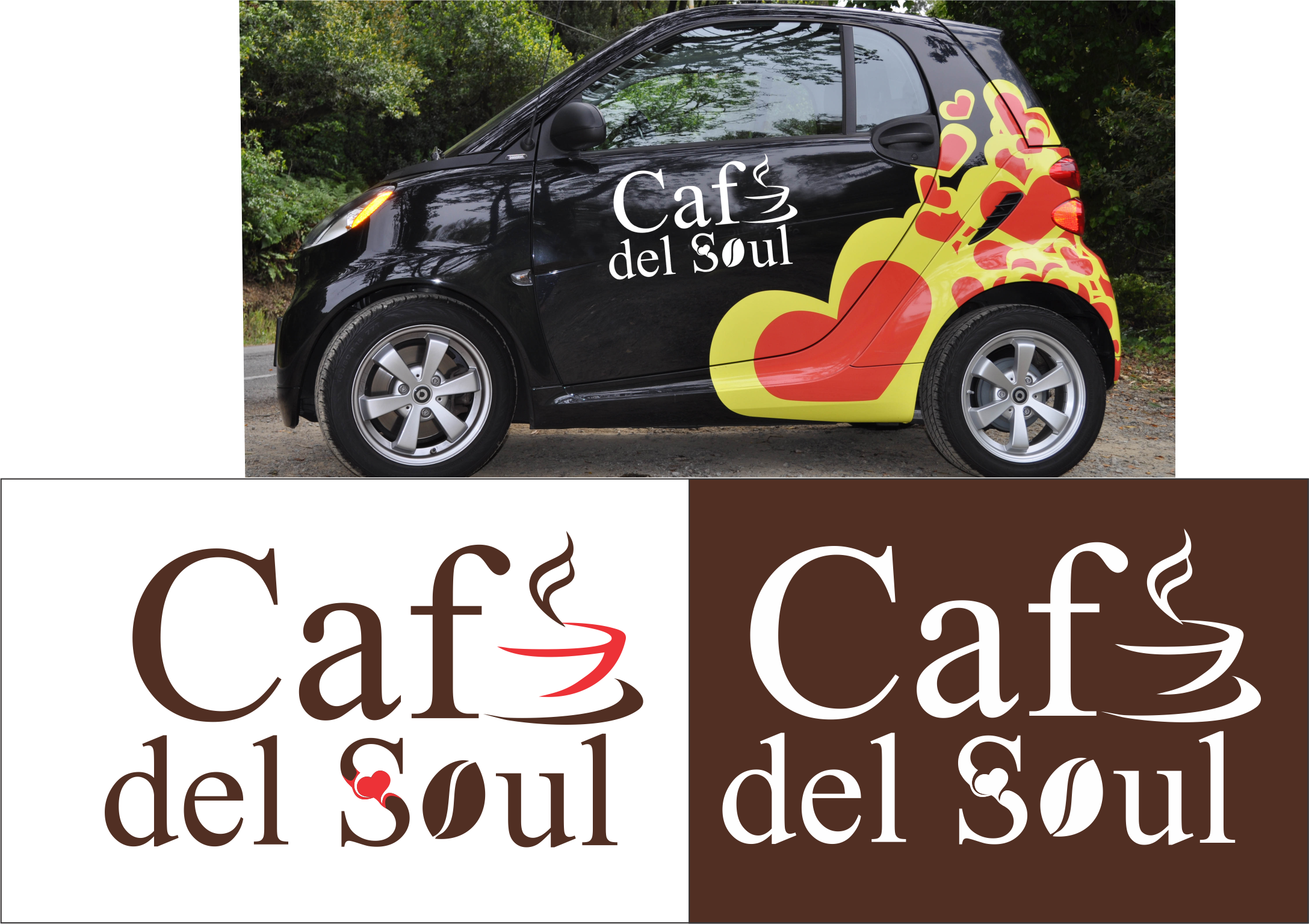 Logo Design by Udaya G for Cafe del Soul | Design #22216816