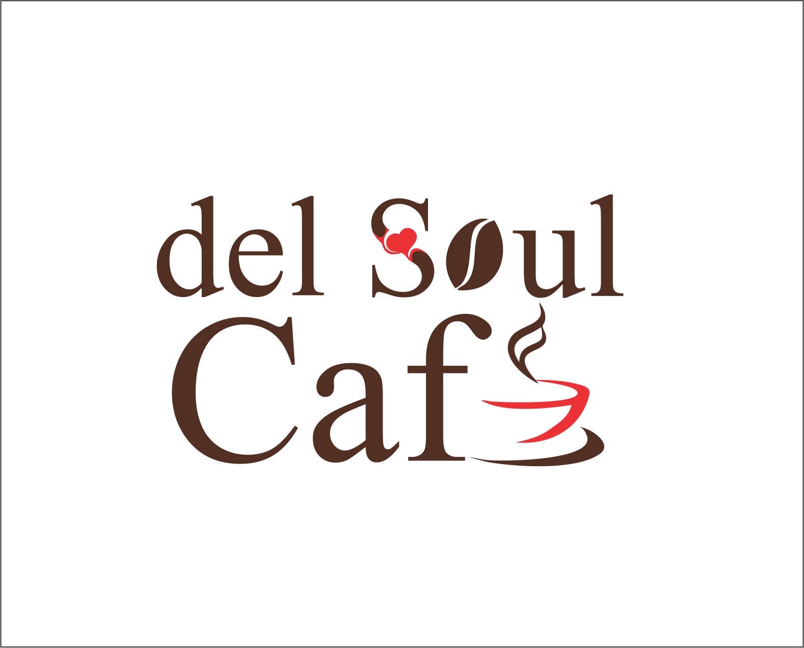 Logo Design by Udaya G for Cafe del Soul | Design #22217367