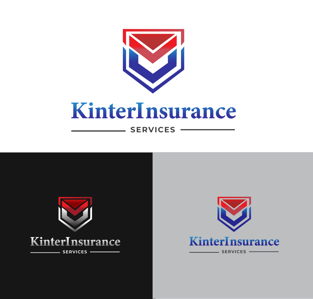Letterhead Design by Expert Designer for Kinter Insurance Services  | Design #22195840
