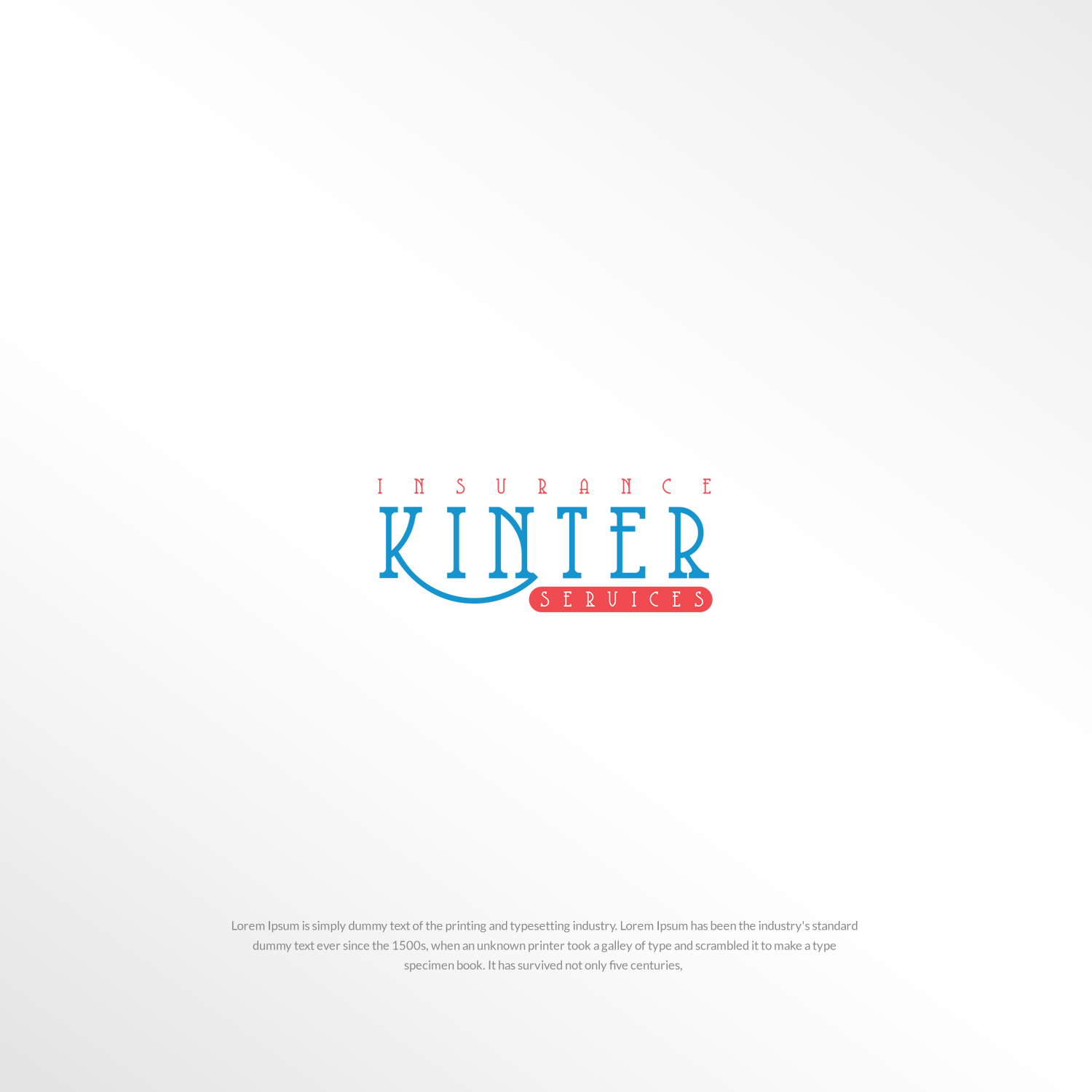 Letterhead Design by SL Designer for Kinter Insurance Services  | Design #22192621