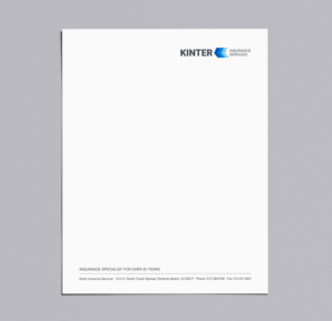 Design En-Tête par logodentity pour Kinter Insurance Services  | Design : #22407657