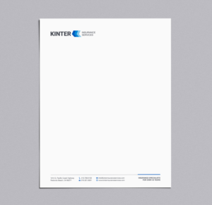 Maybe “We make Insurance easy”  | Letterhead Design by logodentity