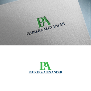 Peuker & Alexander | Logo Design by Modeform