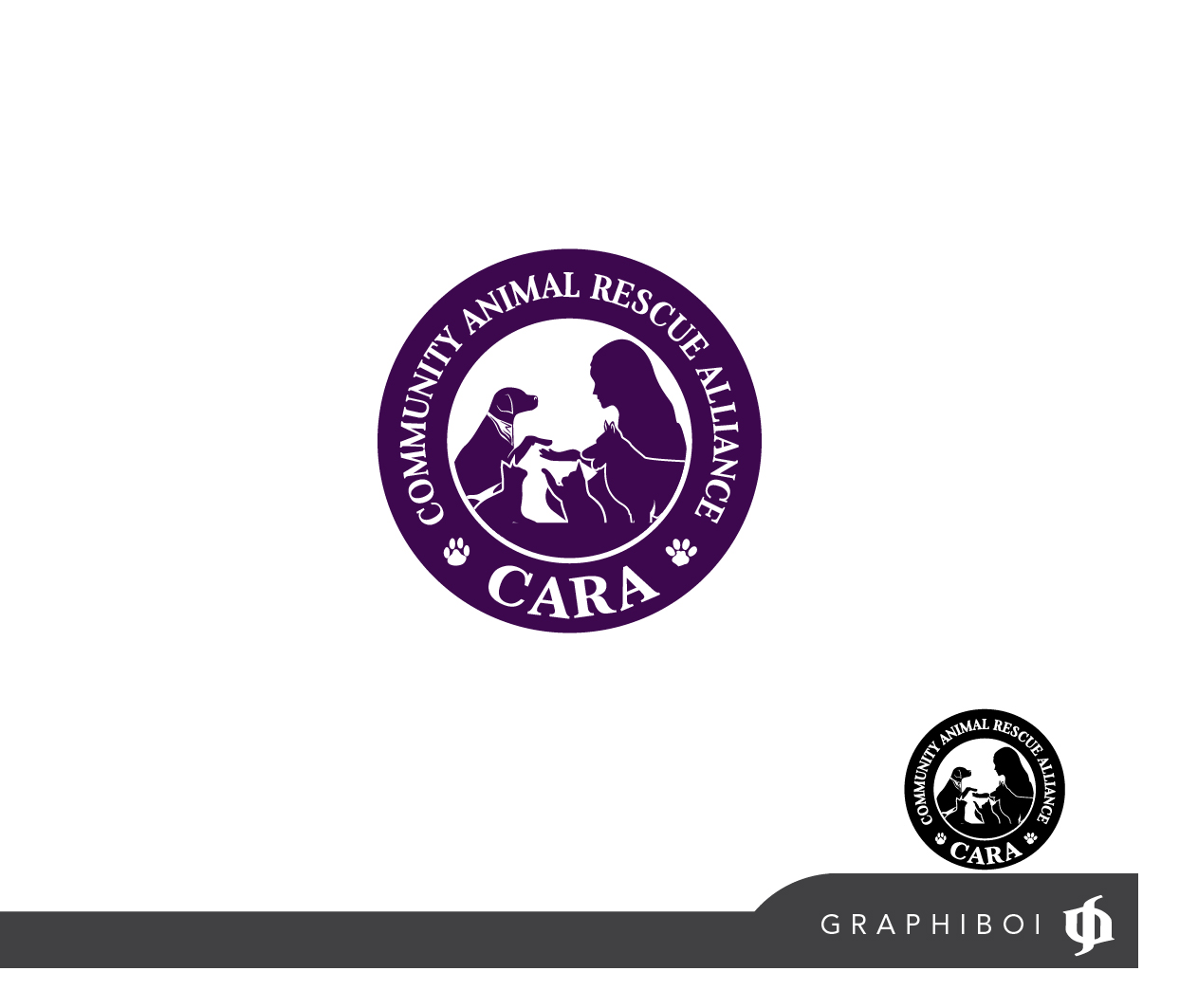 Logo Design by GraphiBoi for Community Animal Rescue Alliance | Design #22189589