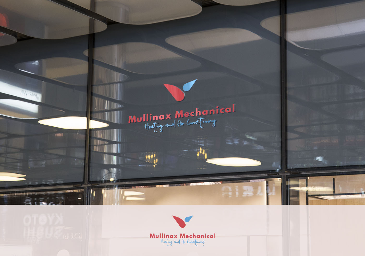 Logo Design by Verified artistry (Design garden) for Mullinax Mechanical Heating and Air Conditioning | Design #22223871