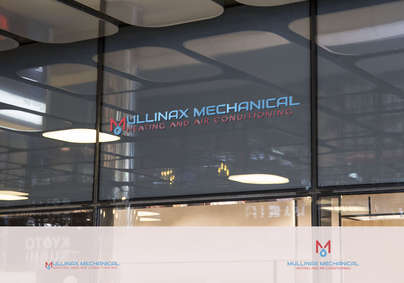 Logo Design by Verified artistry (Design garden) for Mullinax Mechanical Heating and Air Conditioning | Design #22223872
