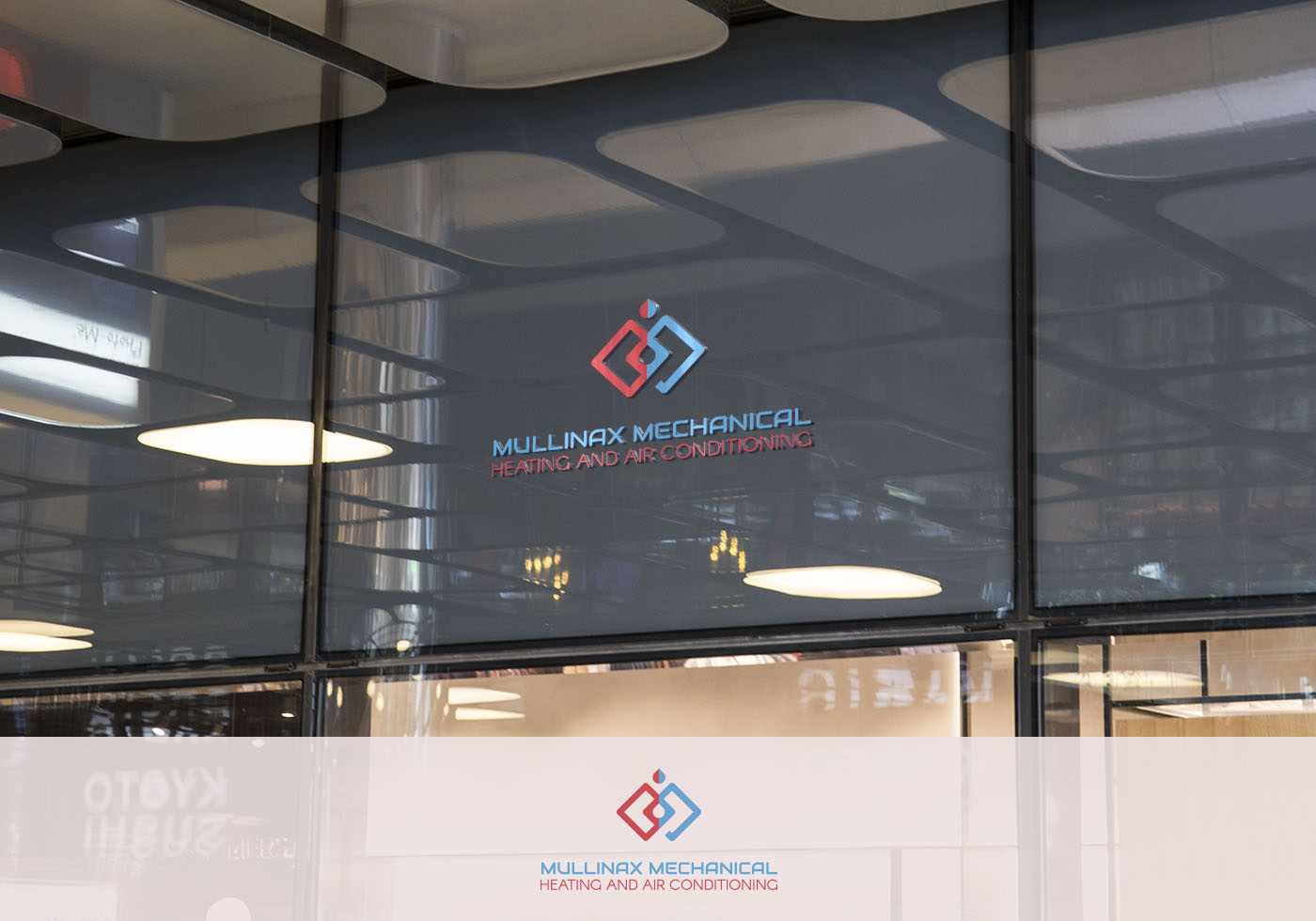 Logo Design by Verified artistry (Design garden) for Mullinax Mechanical Heating and Air Conditioning | Design #22223873