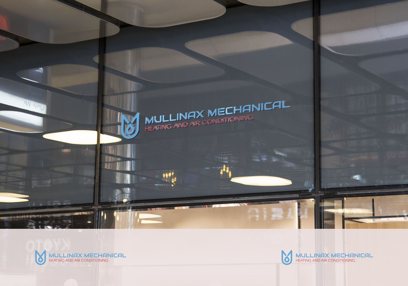Logo Design by Verified artistry (Design garden) for Mullinax Mechanical Heating and Air Conditioning | Design #22223875