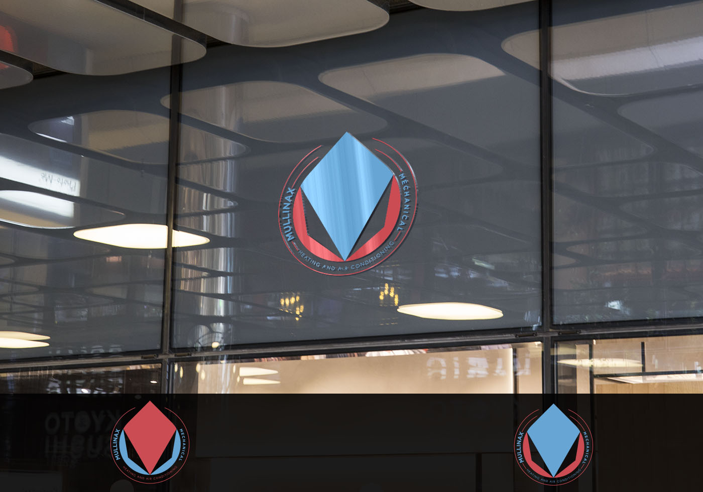 Logo Design by Verified artistry (Design garden) for Mullinax Mechanical Heating and Air Conditioning | Design #22223876