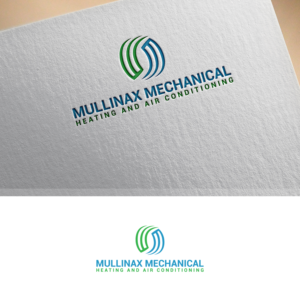 Logo Design by MG.graphics for Mullinax Mechanical Heating and Air Conditioning | Design: #22190002