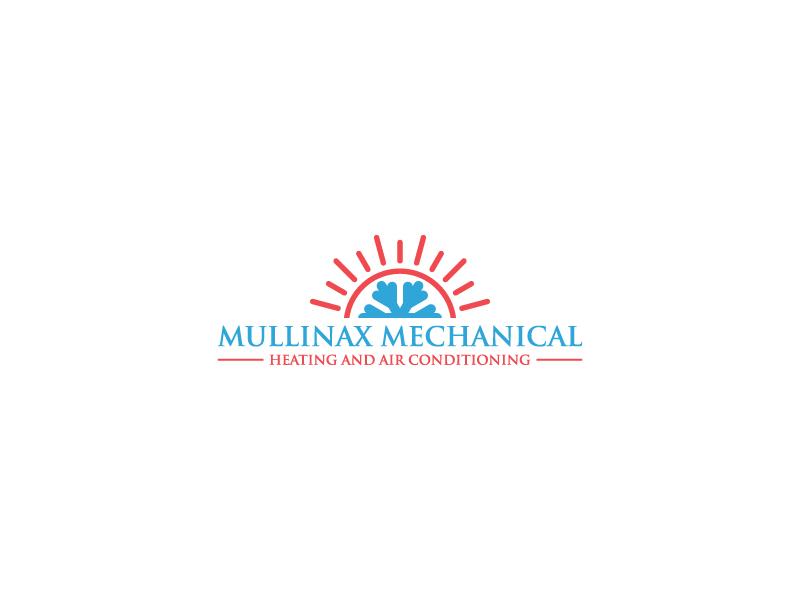 Logo Design by baki99 for Mullinax Mechanical Heating and Air Conditioning | Design #22183763