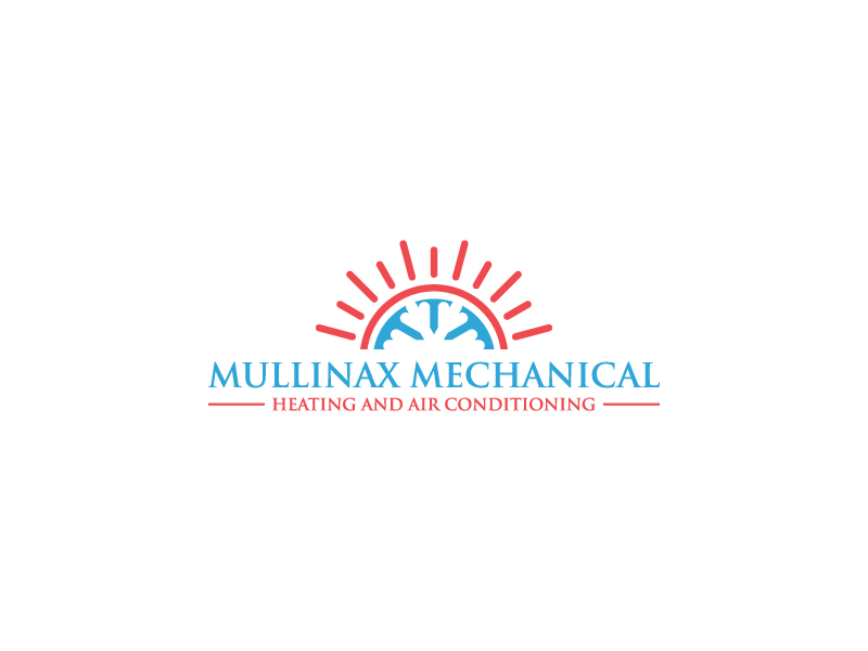 Logo Design by baki99 for Mullinax Mechanical Heating and Air Conditioning | Design #22183771