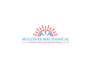 Logo Design by baki99 for Mullinax Mechanical Heating and Air Conditioning | Design: #22183771