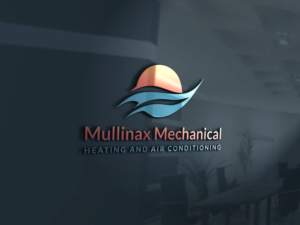 Logo Design by zobutiger for Mullinax Mechanical Heating and Air Conditioning | Design: #22195196