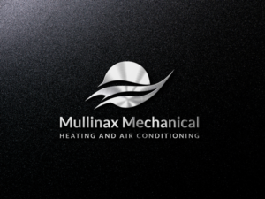 Logo Design by zobutiger for Mullinax Mechanical Heating and Air Conditioning | Design: #22195197