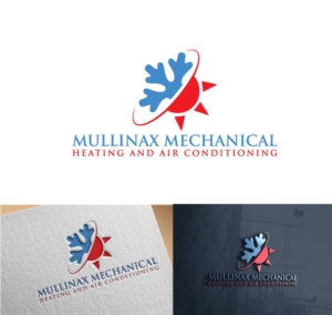 Logo Design by rocklee for Mullinax Mechanical Heating and Air Conditioning | Design: #22207380