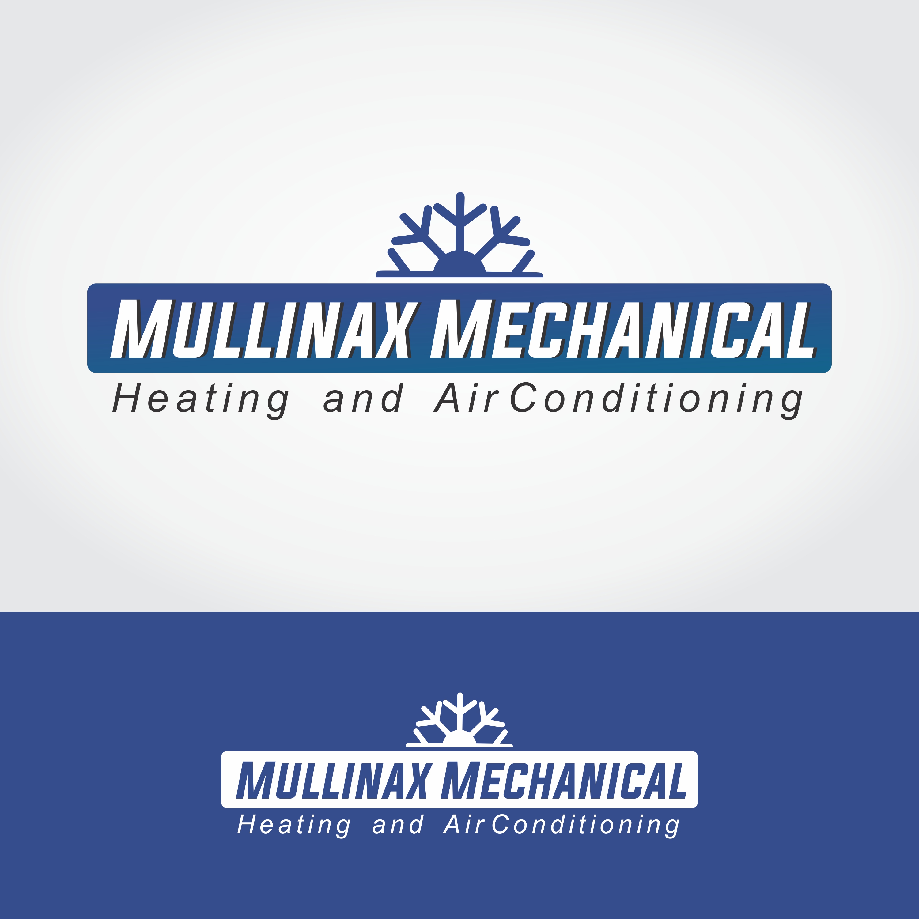 Logo Design by Swapnil Mehta - VectaPix for Mullinax Mechanical Heating and Air Conditioning | Design #22187865