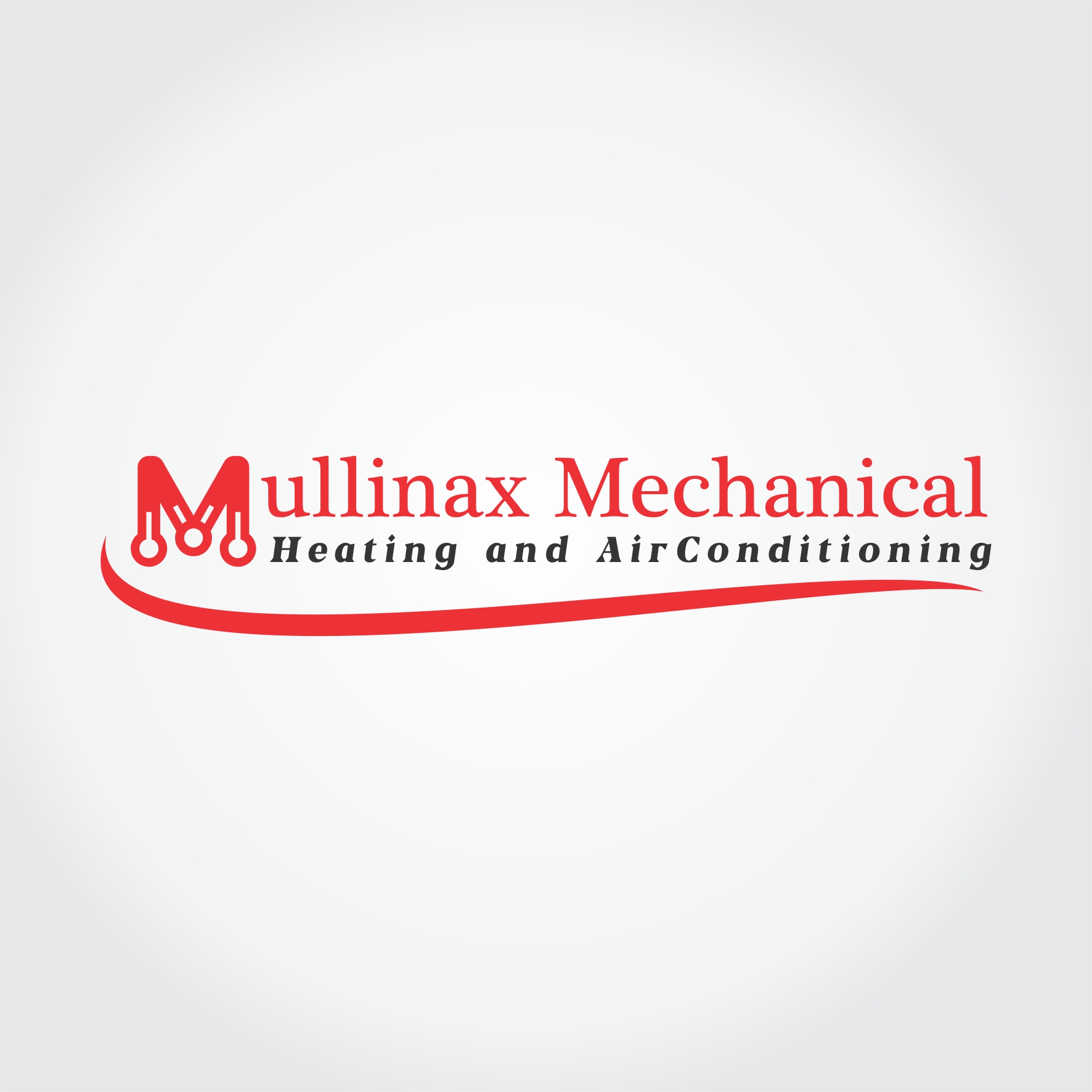 Logo Design by Swapnil Mehta - VectaPix for Mullinax Mechanical Heating and Air Conditioning | Design #22211629