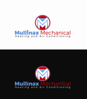 Logo Design by JohnDigiTech for Mullinax Mechanical Heating and Air Conditioning | Design: #22231741
