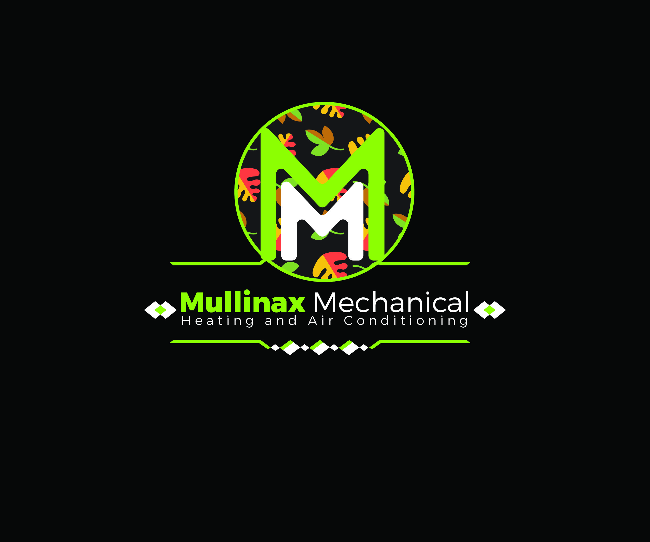 Logo Design by JohnDigiTech for Mullinax Mechanical Heating and Air Conditioning | Design #22231835