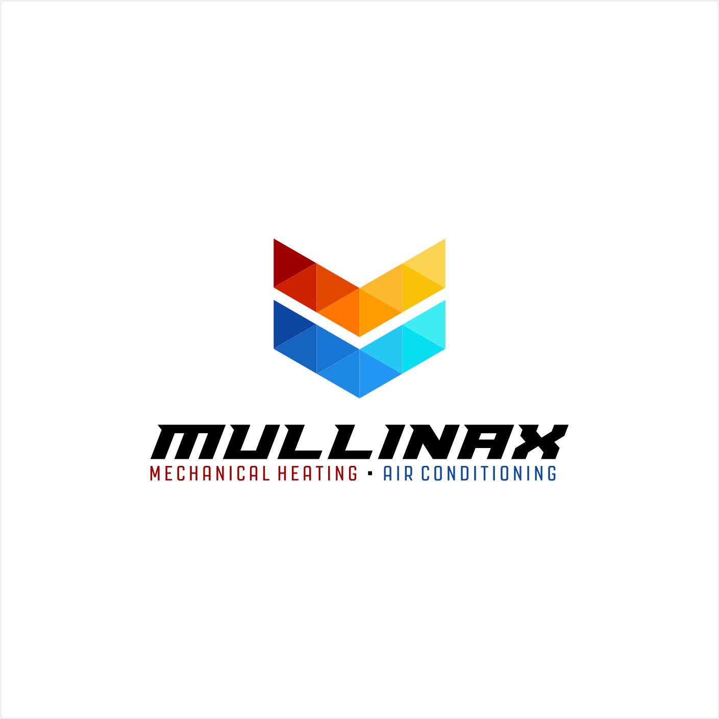 Logo Design by Creative M^ck for Mullinax Mechanical Heating and Air Conditioning | Design #22184279