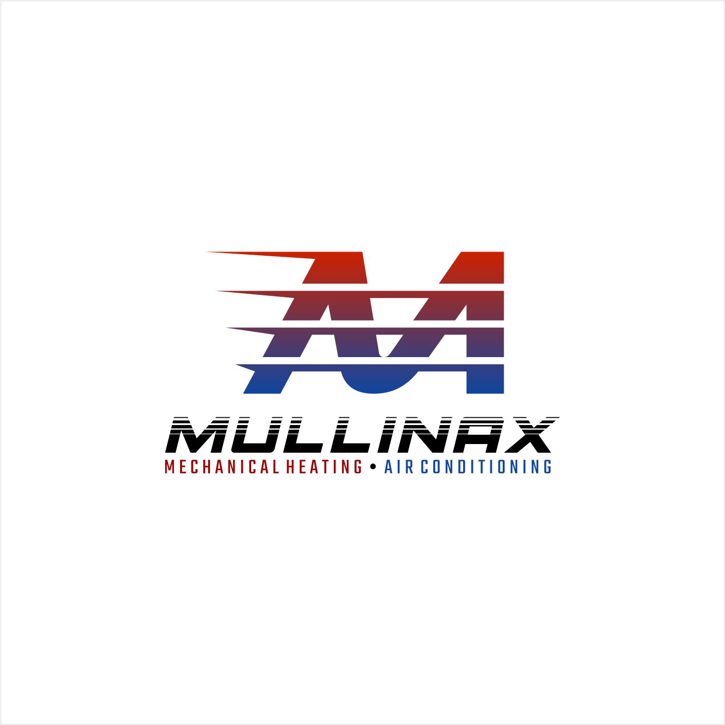 Logo Design by Creative M^ck for Mullinax Mechanical Heating and Air Conditioning | Design #22184624