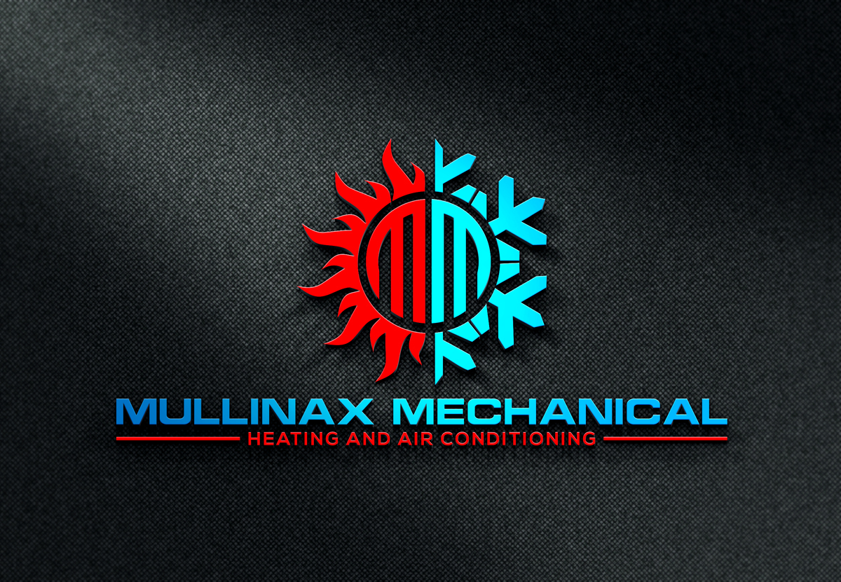 Logo Design by Hatha for Mullinax Mechanical Heating and Air Conditioning | Design #22184511