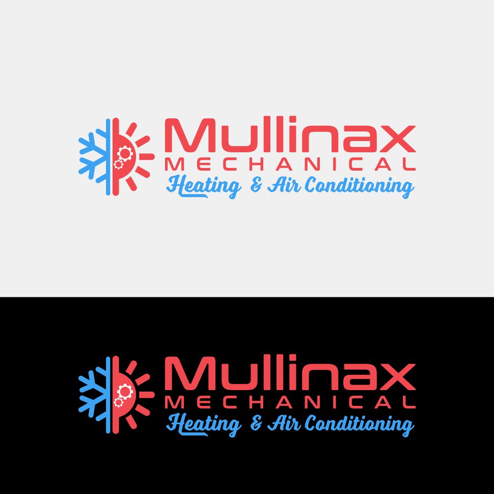 Logo Design by Rajiv Kumar for Mullinax Mechanical Heating and Air Conditioning | Design #22209003