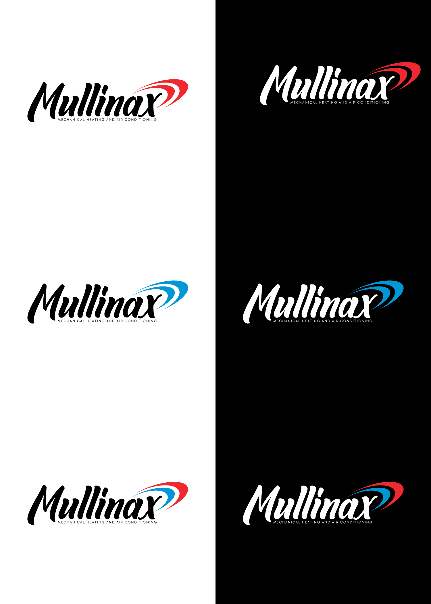 Logo Design by Haja_H2 for Mullinax Mechanical Heating and Air Conditioning | Design #22183196