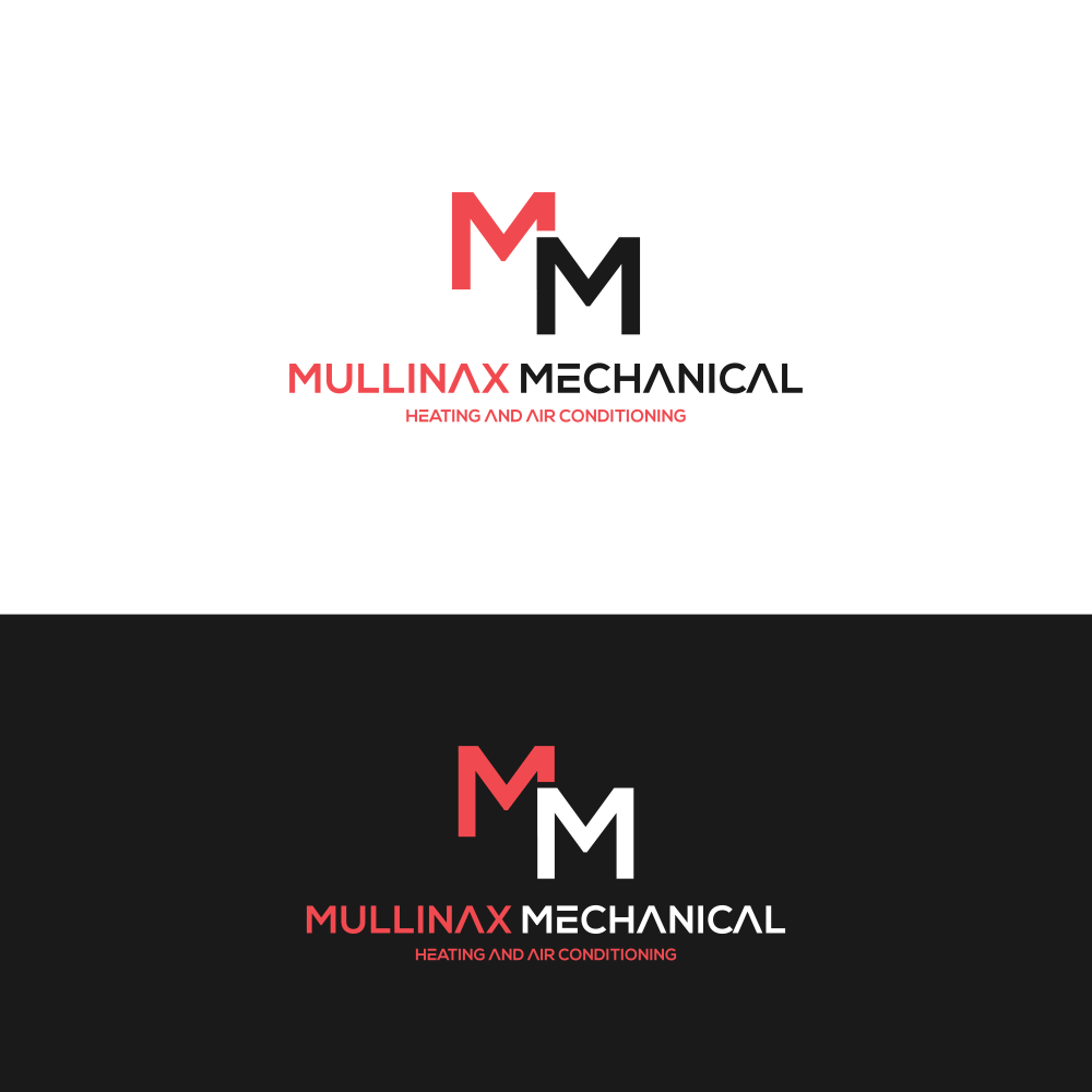 Logo Design by rinaldoajigunadi 2 for Mullinax Mechanical Heating and Air Conditioning | Design #22182104