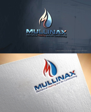 Diseño de Logo por graphicevolution para Mullinax Mechanical Heating and Air Conditioning | Diseño: #22181398