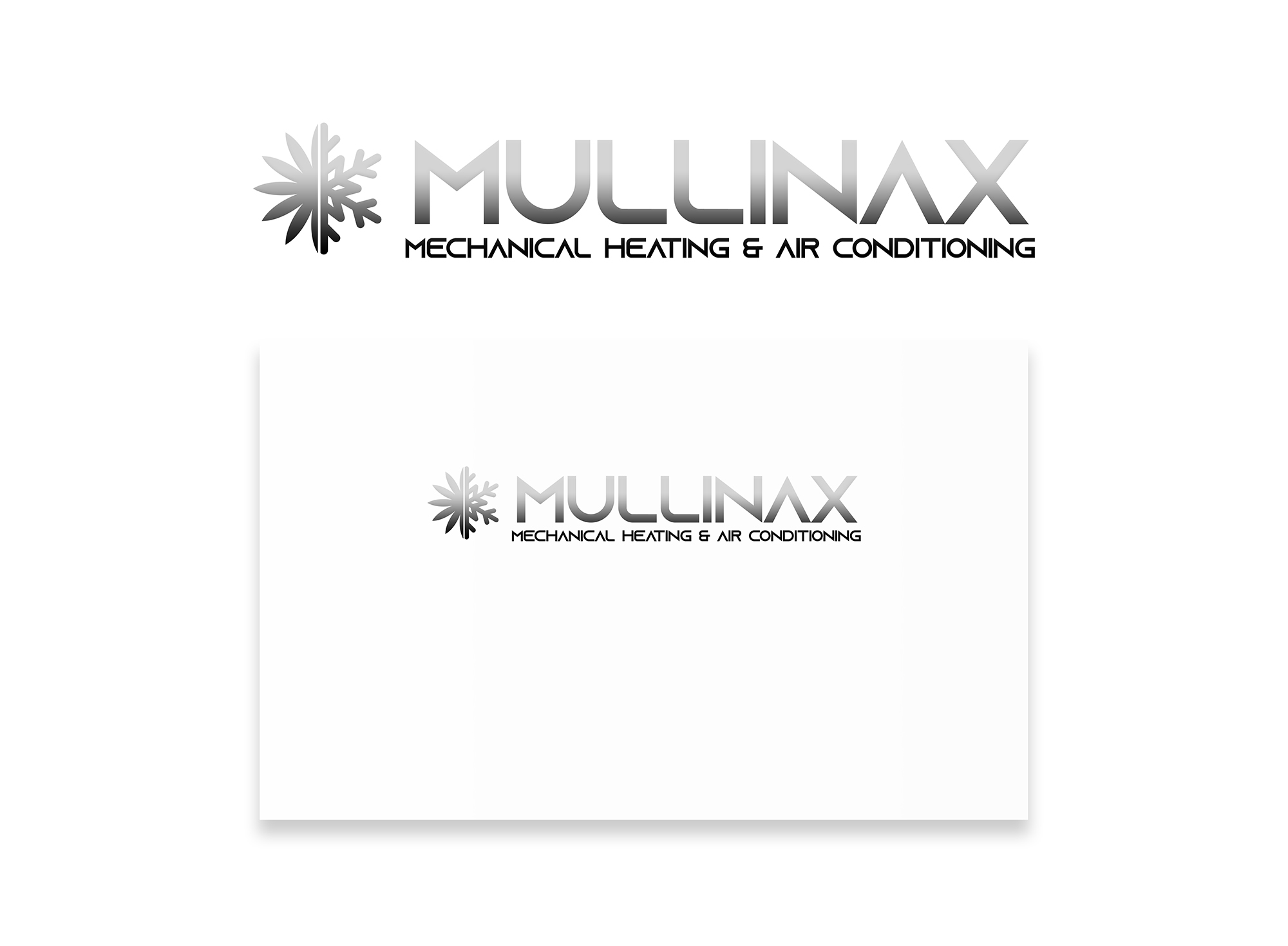 Logo Design by Nico B for Mullinax Mechanical Heating and Air Conditioning | Design #22181515