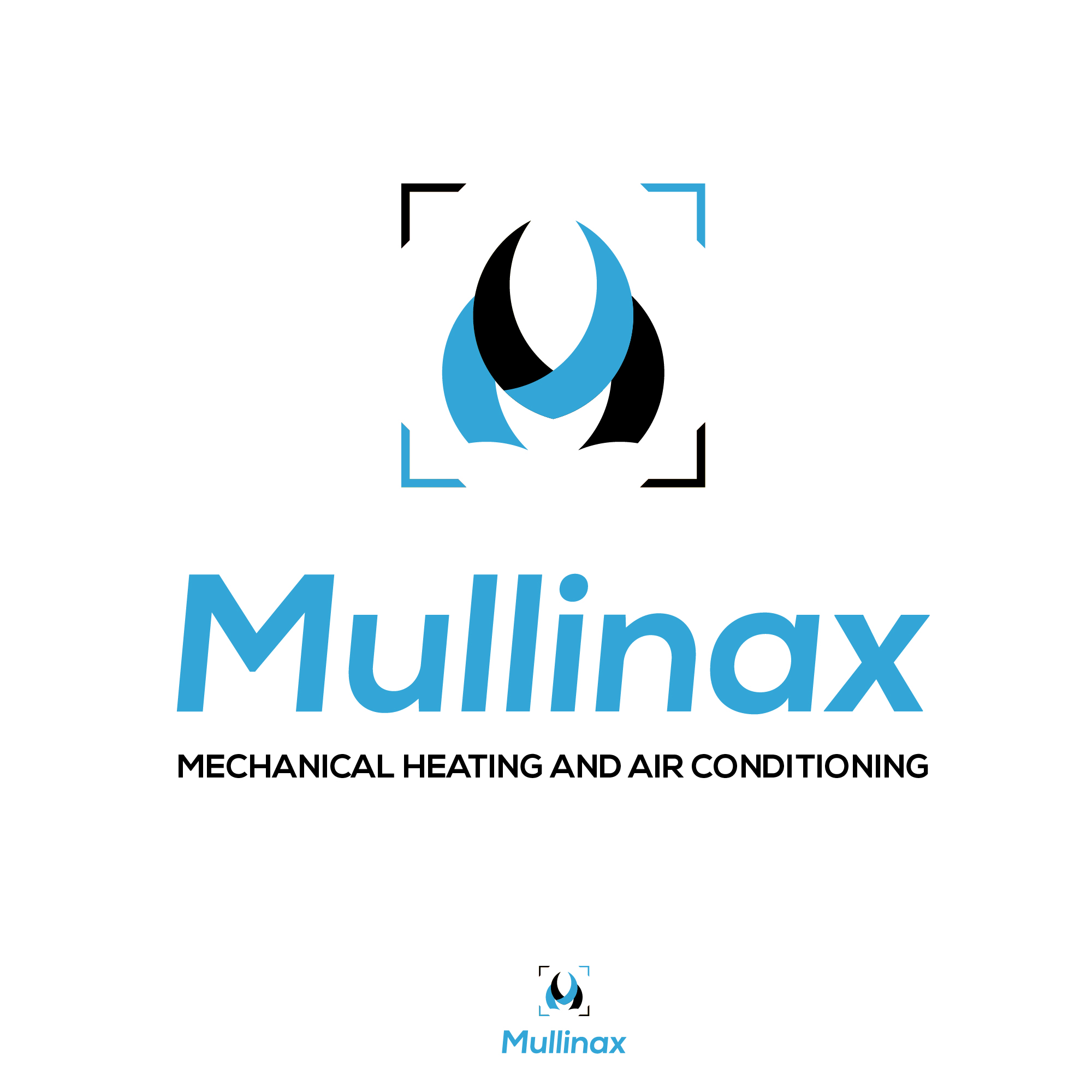 Logo Design by Paul creations for Mullinax Mechanical Heating and Air Conditioning | Design #22191419