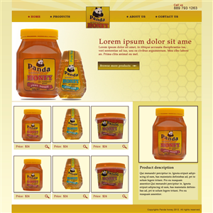 Web Design by Hetal  for this project | Design #719779