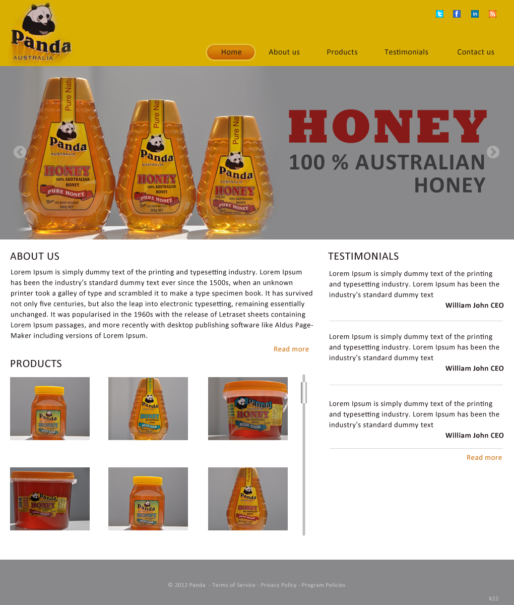 Web Design by pb for this project | Design #701969