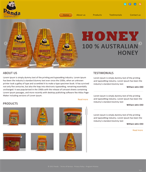 Web Design by pb for this project | Design: #701969