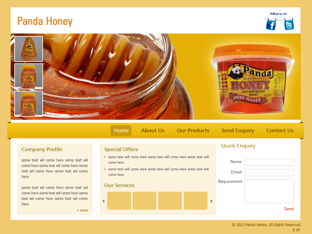 Web Design by pb for this project | Design #701975