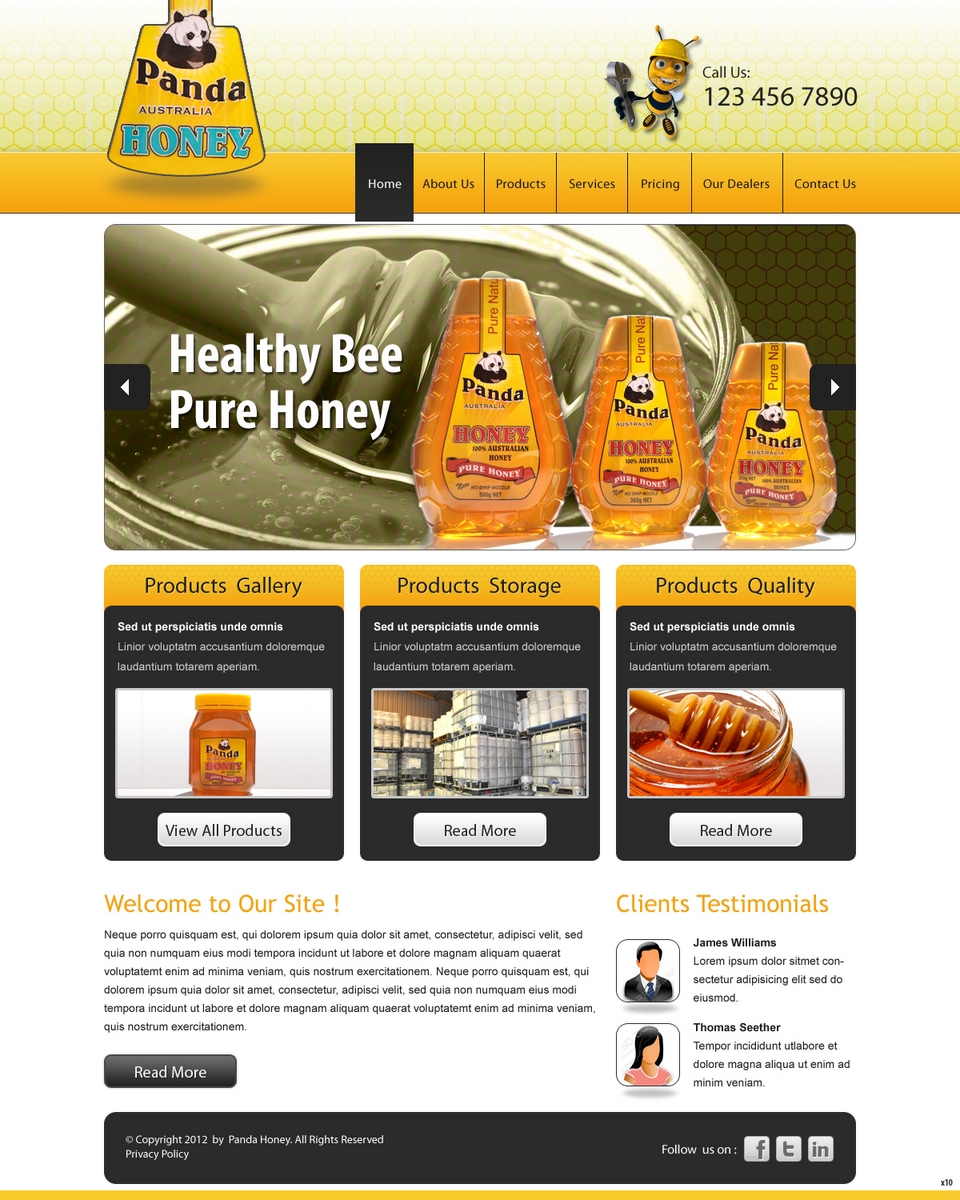 Web Design by pb for this project | Design #703664