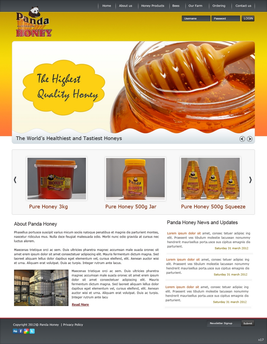 Web Design by pb for this project | Design #703667