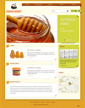 Web Design by pb for this project | Design: #705475