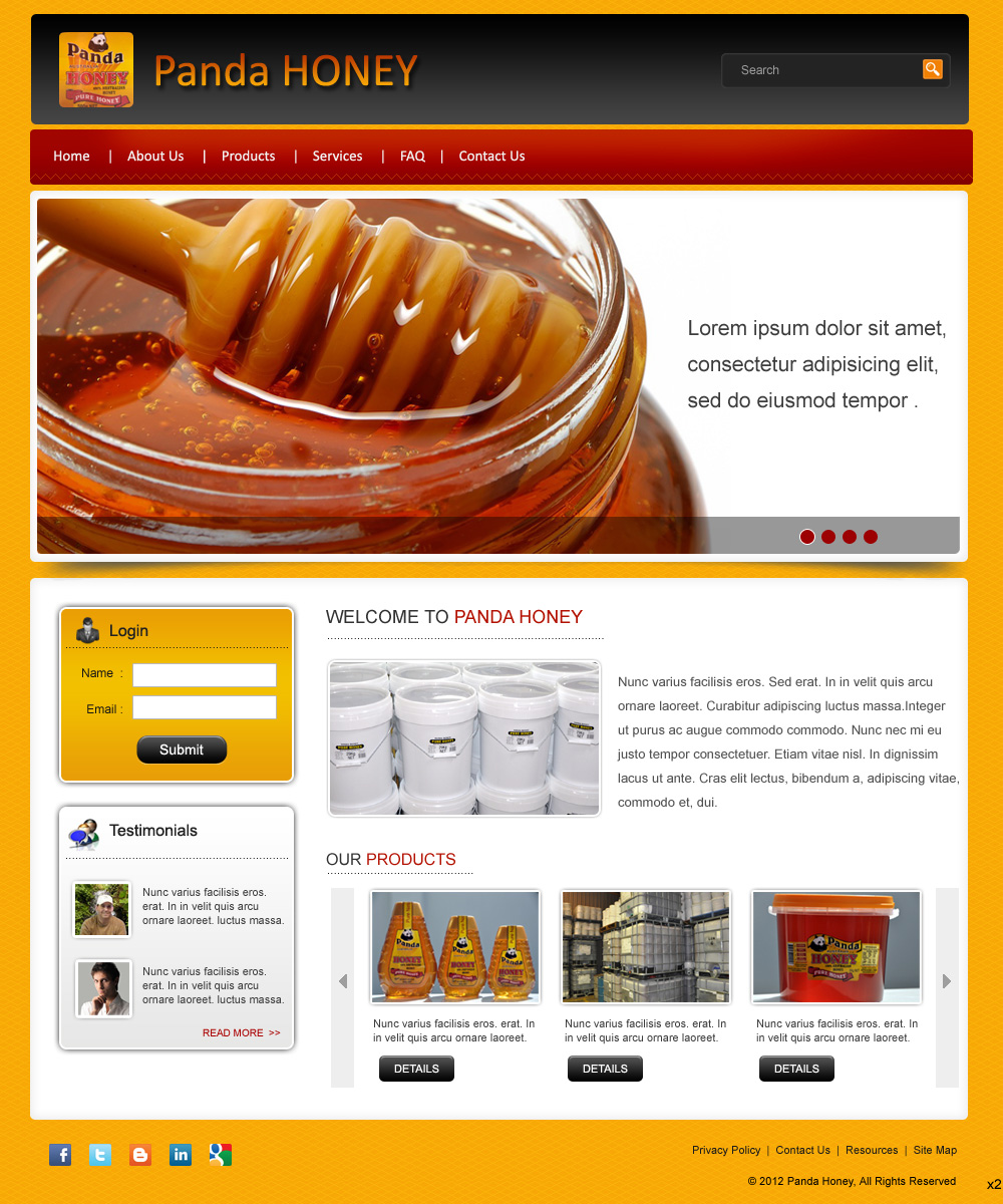 Web Design by pb for this project | Design #706640