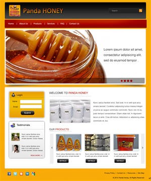 Web Design by pb for this project | Design: #706640