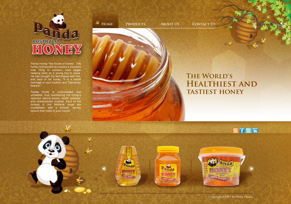Web Design by sparkits for this project | Design #959158