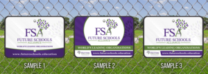 Future Schools Alliance Sign | Graphic Design by SAI DESIGNS