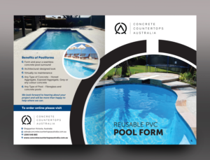 Concrete Countertops Australia - Pool Flyer | Flyer-Design von rkailas