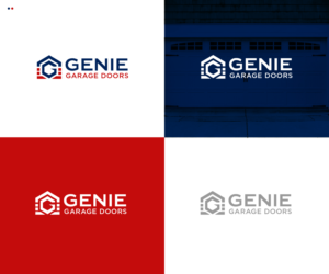 Genie Garage Doors | Logo Design by Grapflix 2022