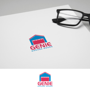 Genie Garage Doors | Logo Design by ClearDesign