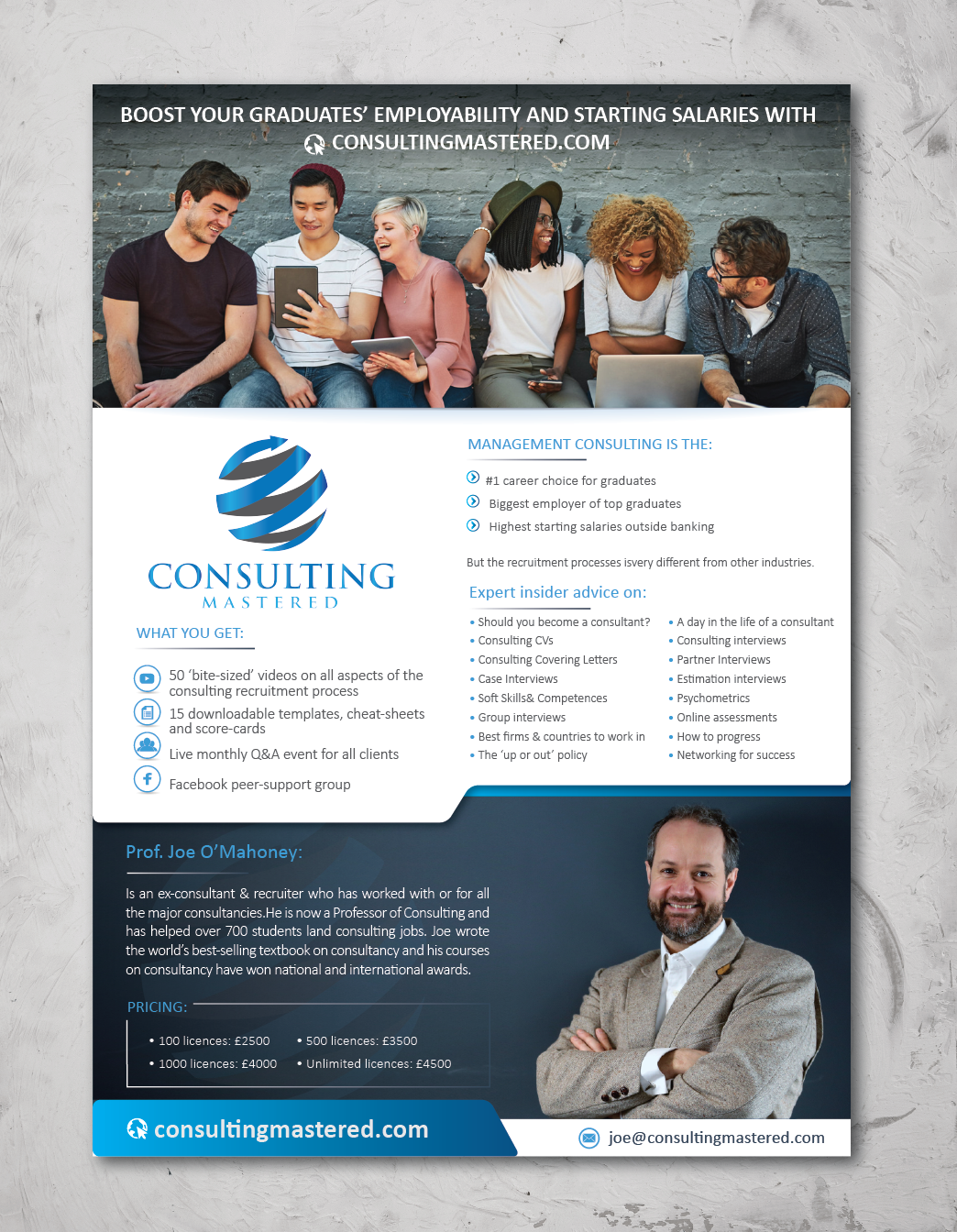 Diseño de Flyer por alex989 para este proyecto | Diseño #22190941